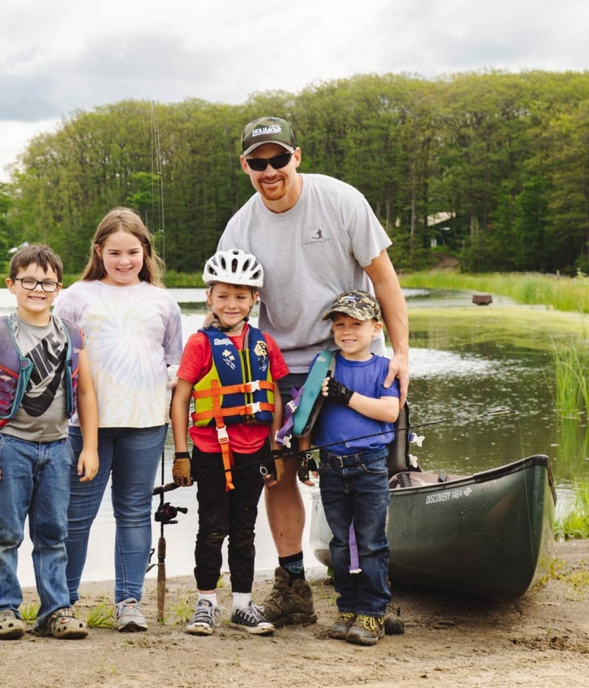 holimont family by lake